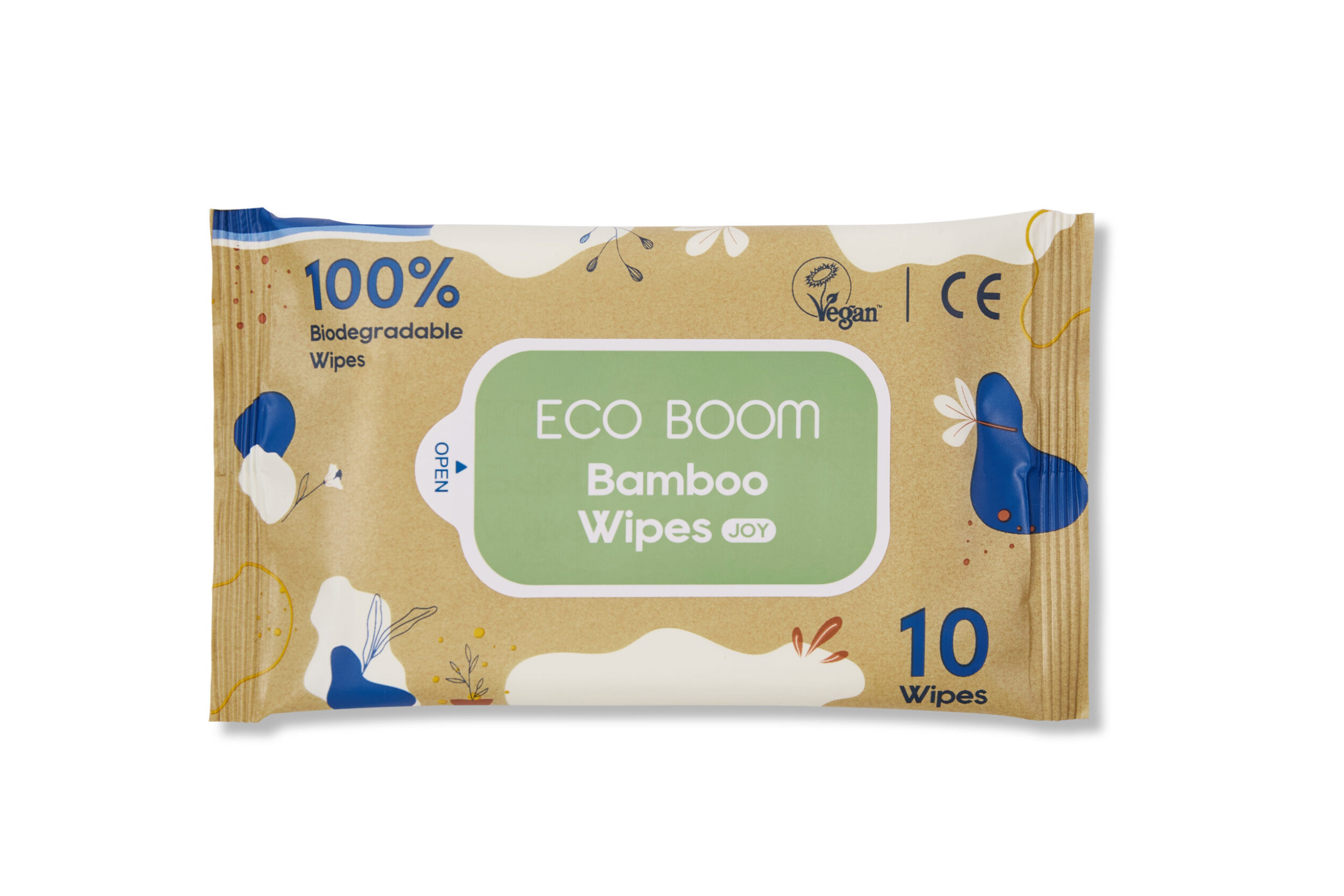 Бамбукови Мокри Кърпички 60Бр.- Eco Boom Joy